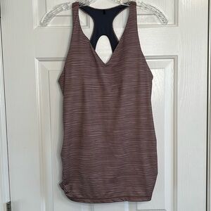 prAna Locano Bra Tank Top Small Moon Quartz